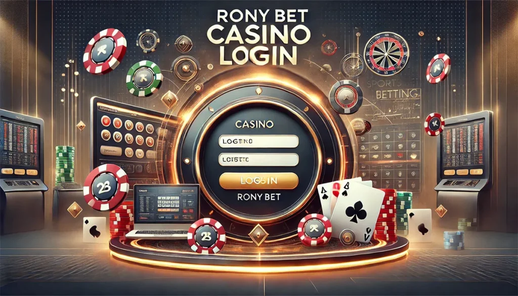 rony bet casino login